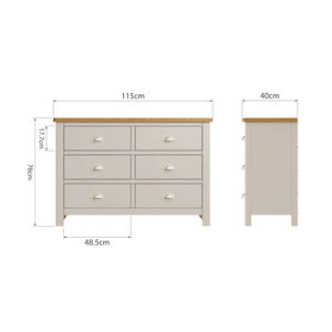 6 Drawer chest