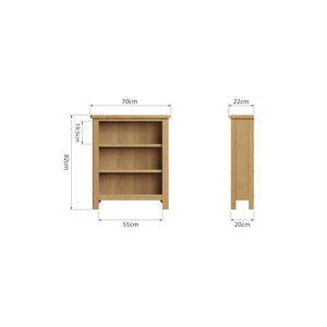 Small Wide Bookcase