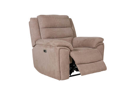 1 Seater Electric Recliner - Biscuit
