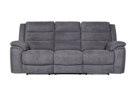 Ree-353-DKGY 3 Seater Electric Recliner - Dark Grey