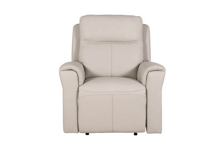 Rus-351-ST 1 Seater Electric Recliner - Stone Leather