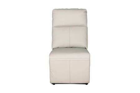 Rus-509-ST Armless Sectional - Stone Leather