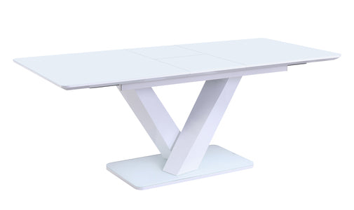 Dining Table Ext - White Gloss 1200/1600