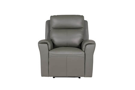 1 Seater Electric Recliner - Ash Leather