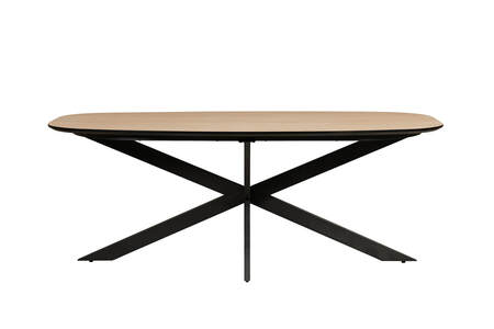 Dining Table Oval 2000mm - Oak