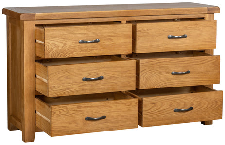 6 Drawer Wide Chest