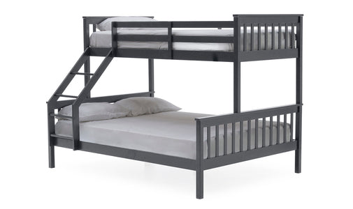 Sal-474-GY Bed 3’ & 4’6 - Grey