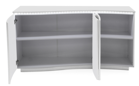 Sideboard - White Gloss with LED