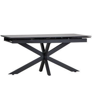 T2-16ET-G 1.6M Extending Sintered Stone Grey Dining Table