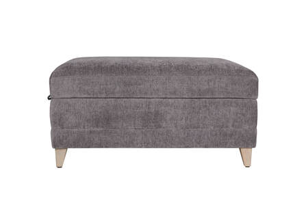 Storage Ottoman - Dark Grey
