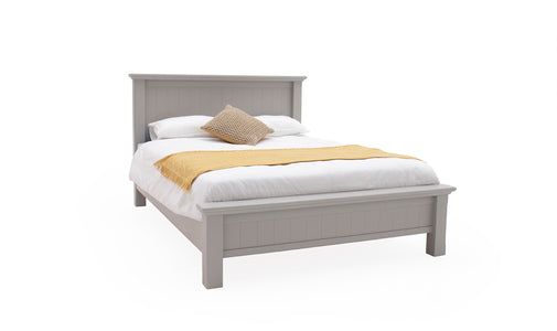 Tun-404-GY Bed - 4'6 Grey