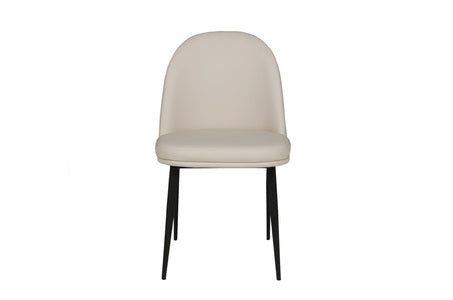 Vnt-111-TP-L Dining Chair Leather - Taupe Cream