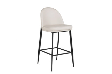 Bar Stool Leather - Taupe Cream