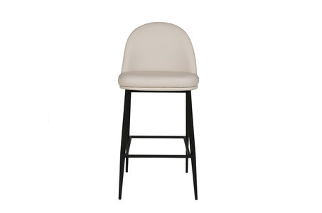 Vnt-250-TP-L Bar Stool Leather - Taupe Cream