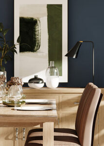 Trent Cantilever Dining Chair In Vintage Brown Pu