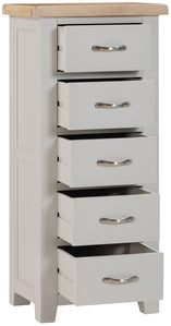5 Drawer Tall Chest