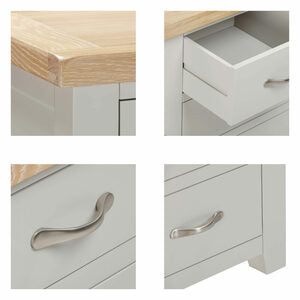 WPT033 Triple Wardrobe With 2 Drawers