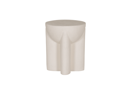 Xia-008-WH Lamp Table Round - White