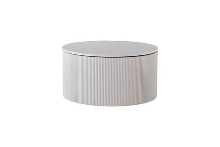 Zde-007-WH Coffee Table Round - White