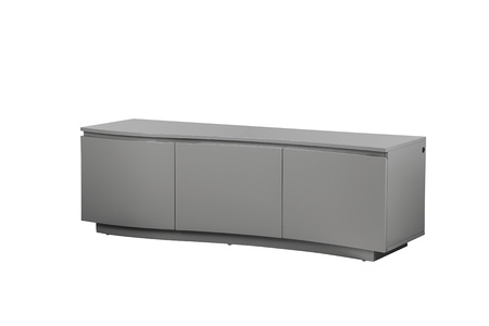 TV Cabinet - Graphite Grey Matt with LED