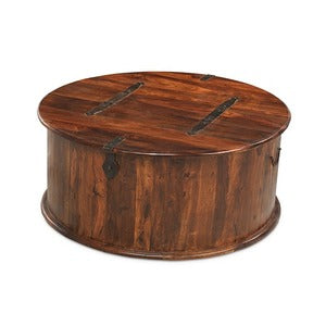 SH-028 - Round Coffee Trunk - W94 H40 D94