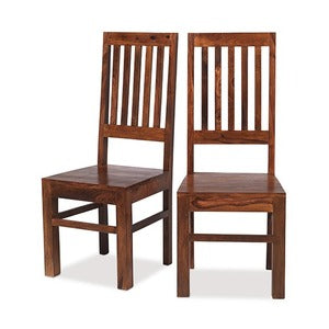 SH-036 - Capsule High Back Slat Chair - W45 H109 D46