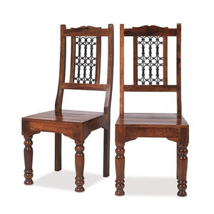 SH-038 - Low Back Jali Chair - W45 H105 D46