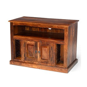 SH-049 - Chunky Tv/ Vcr/ Cd Cabinet - W97 H70 D51