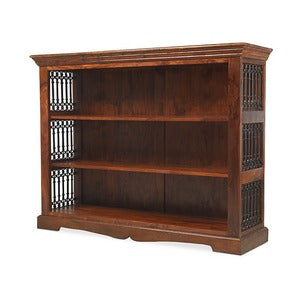 SH-054 - Jali Low Bookcase - W130 H100 D38