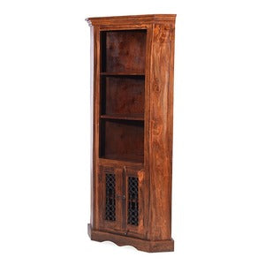 SH-056 - Jali Corner Display Unit - W85 H182 D58