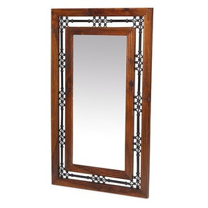 SH-057 - Jali Rectungular Mirror - W70 H115 D4