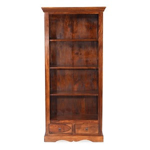 Jali Bookcase 2 Drawer