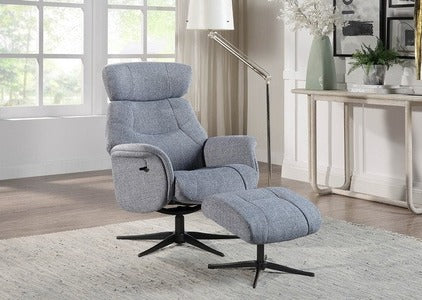 Swivel Recliner - Fabric