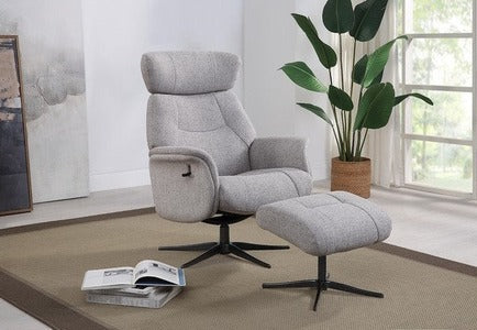 Swivel Recliner - Fabric