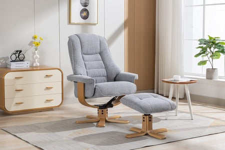 Swivel Recliner - Fabric