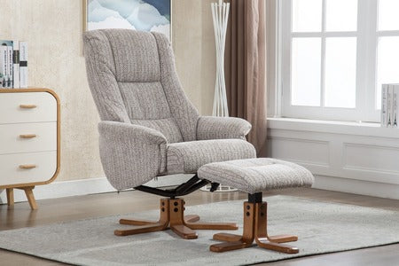 Swivel Recliner - Fabric