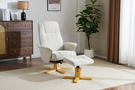 Swivel Recliner - Fabric