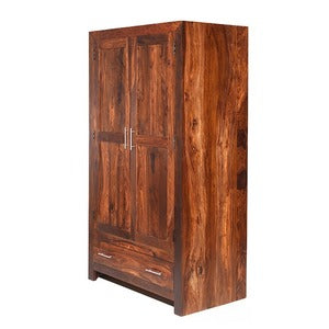 CB-09 - Double Wardrobe + Drawer - W107 H190 D60