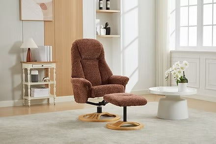Swivel Recliner - Fabric