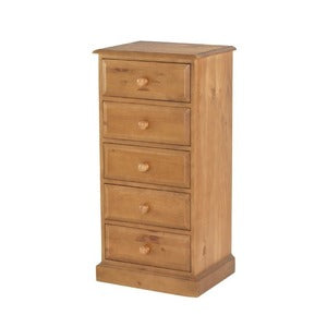 ENP-02 - 5 Drawer Tall Chest - W106 H42 D51