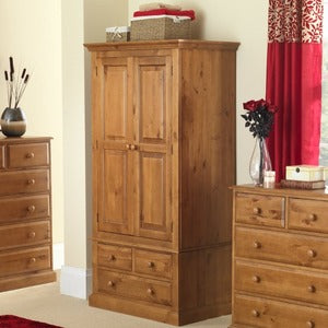Double Wardrobe + Drawer