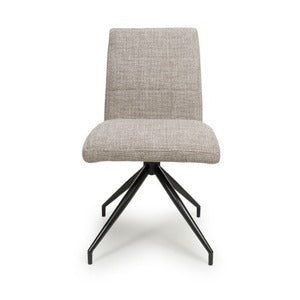 Dining Chair Tweed Oatmeal
