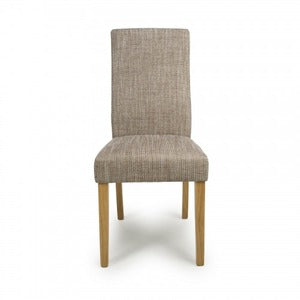Tweed Oatmeal Dining Chair