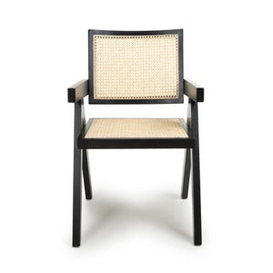 174-24-01-05-01 Dublin Rattan Black Dining Chair