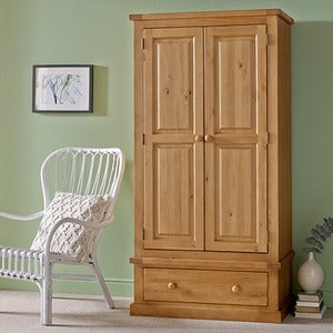 2 Door Wardrobe 1 Drawer