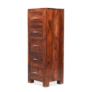 CU-03 - Tall Chest 5 Drawer - W45 H122 D40