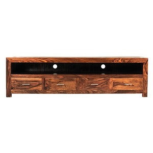 Cube Long 4 Drawer Tv Unit
